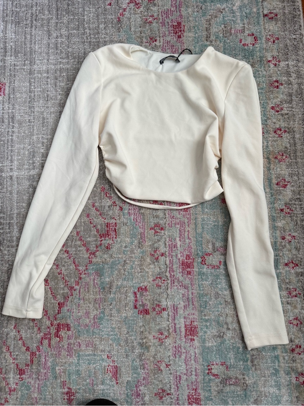 ZARA Matching Set- Cream - Picture 16 of 16